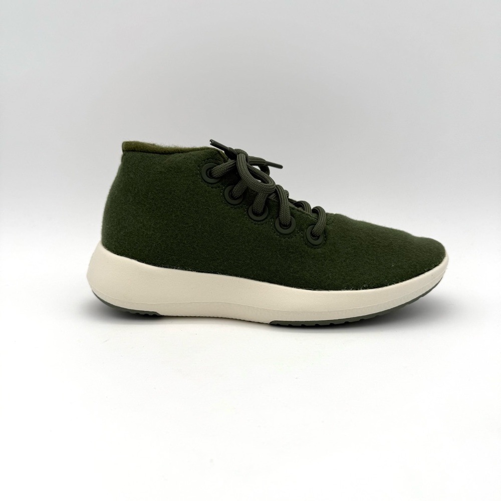 NIB NWT New Allbirds Women's Wool Runner Up Mizzle 2 Size 7 Shoes Thunder Green
